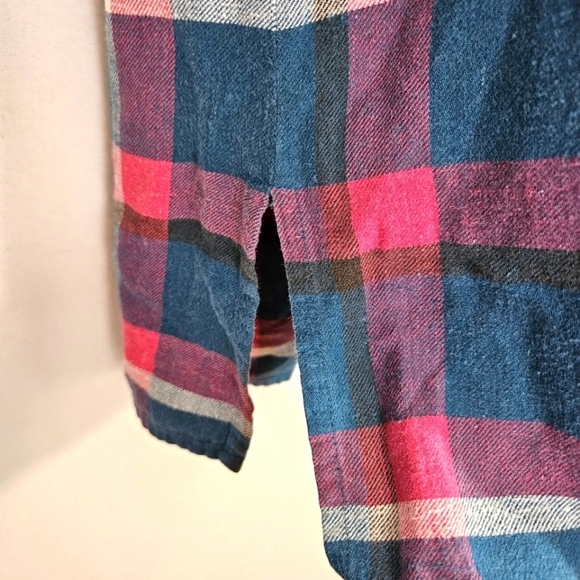 Victoria's Secret Gold Label Womens Flannel PJ Plaid Vintage Size S - Picture 5 of 7